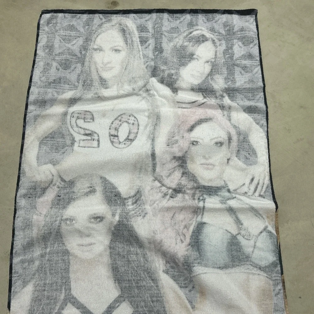 2016 WWE WRESTLING DIVAS BEACH BATH TOWEL SOFT COTTON Hot Girls Y2K